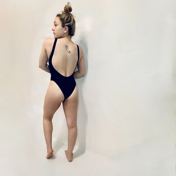 NWT Bond-Eye Australia Navy Road Trip to Fun One Piece Swimsuit - S - Picture 3 of 6